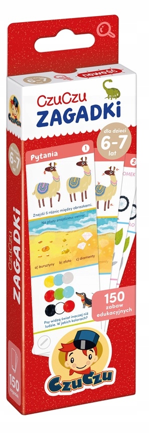 

CzuCzu Zagadki dla dzieci w wieku 6-7 lat Czu Czu