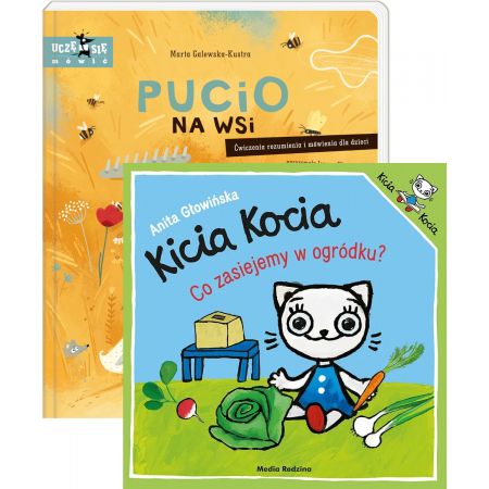 

2w1 Pakiet Pucio Na Wsi Kicia Kocia Co Zasiejemy