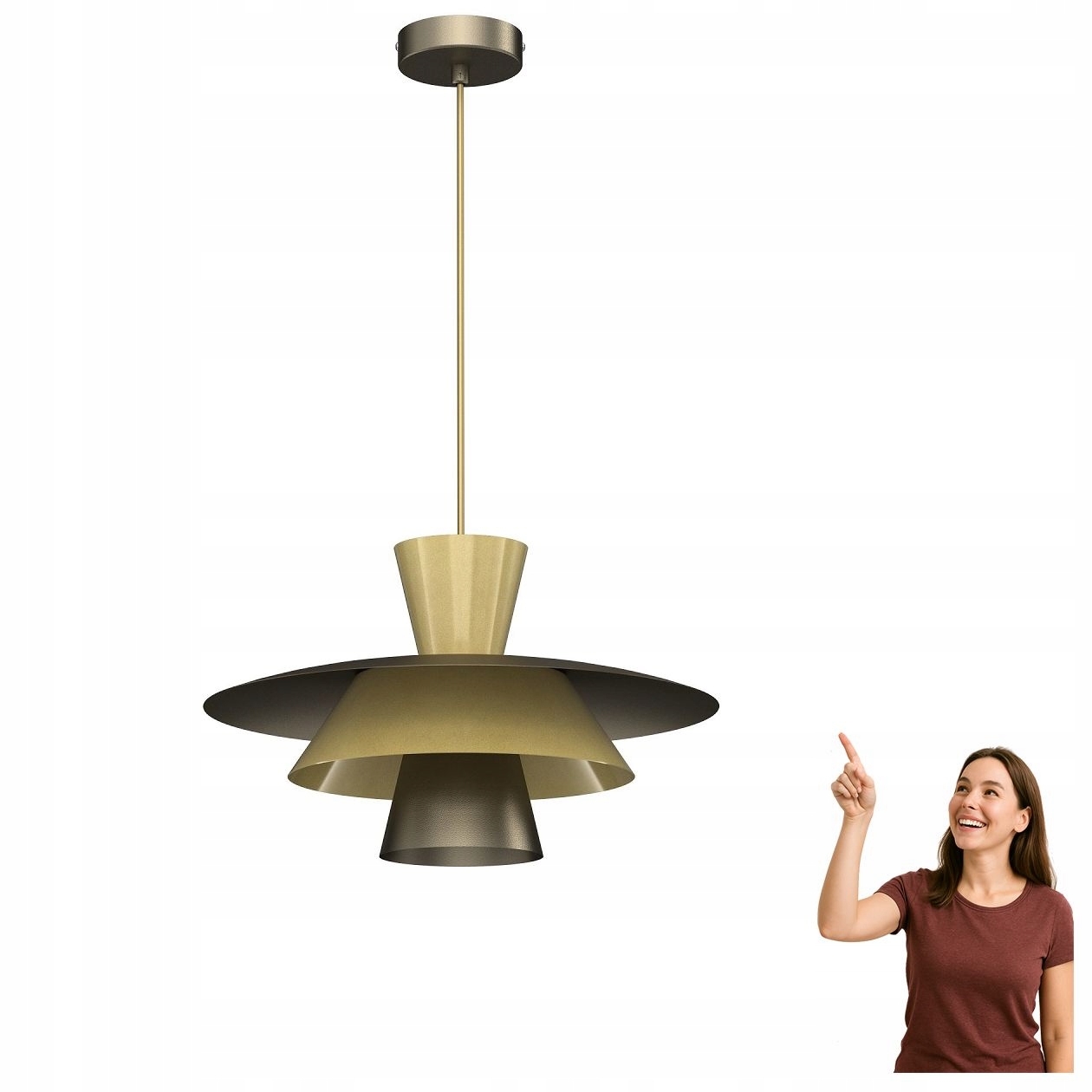 Závěsná lampa Plato 3170 Luminex