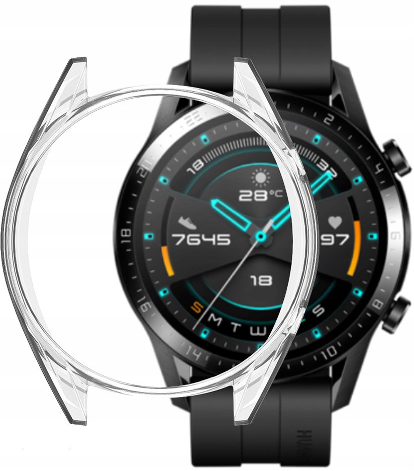 

Etui Case Ochronne Ekran 2W1 Do Huawei Watch Gt 2