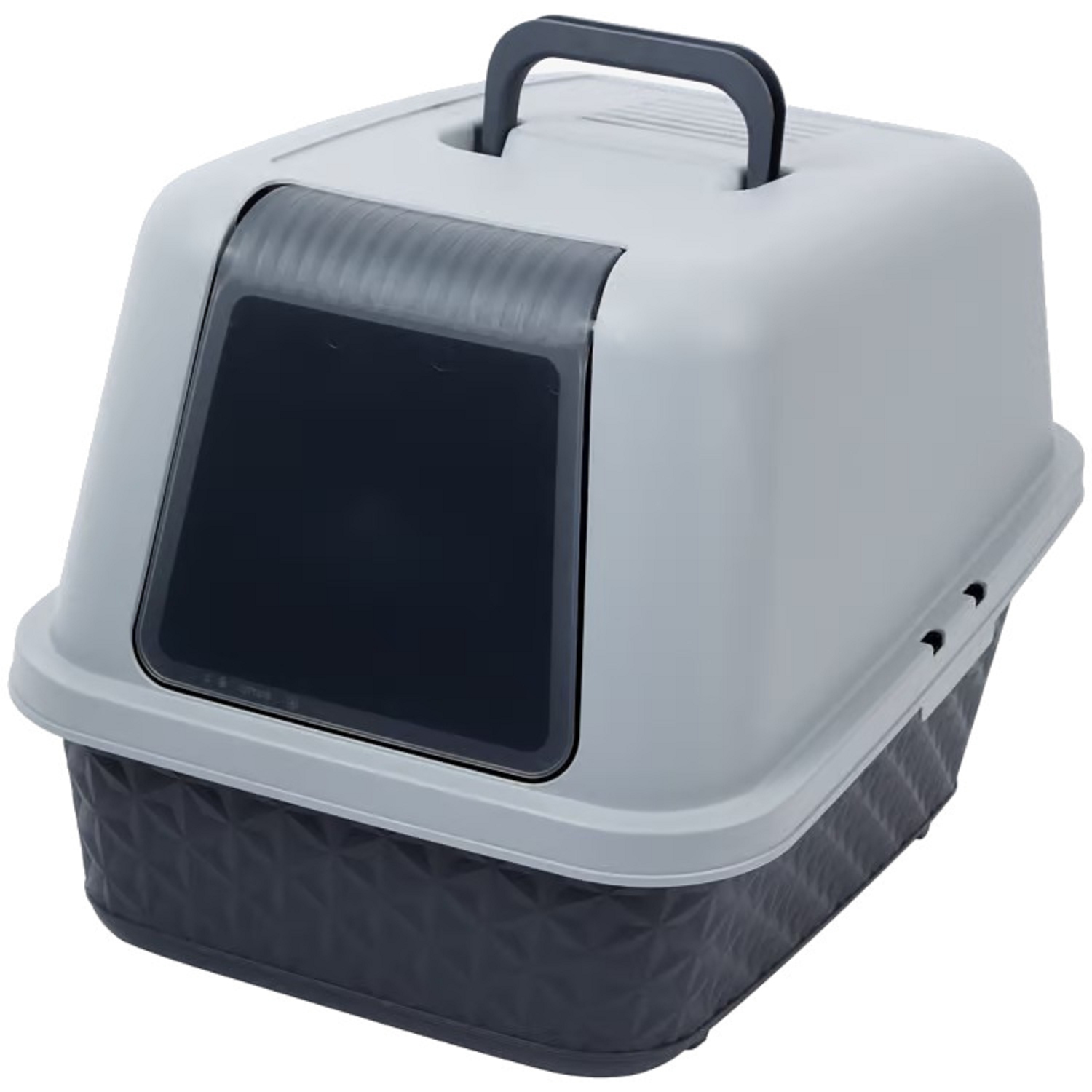 Levně Toaleta Pro Kočky S Klopkou, Funkční Toaleta 53 X 38 CM, Pohodlná