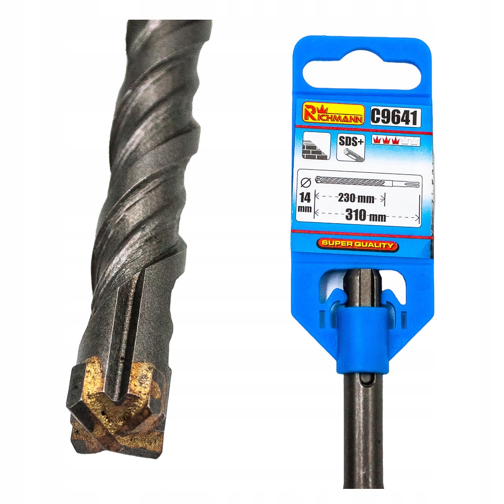 

Wiertło Do Muru Betonu fi 14x310 mm Sds-plus Widia