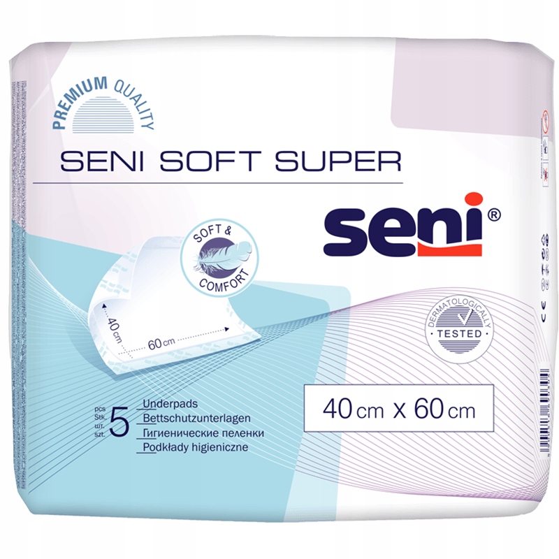 Seni Soft Super Foundation для больницы 40x60см 5шт