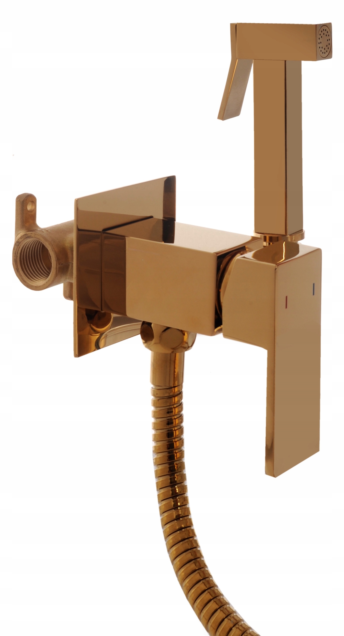 BATERIA BIDETOWA PODTYNKOWA BIDETKA ZŁOTA ZŁOTO