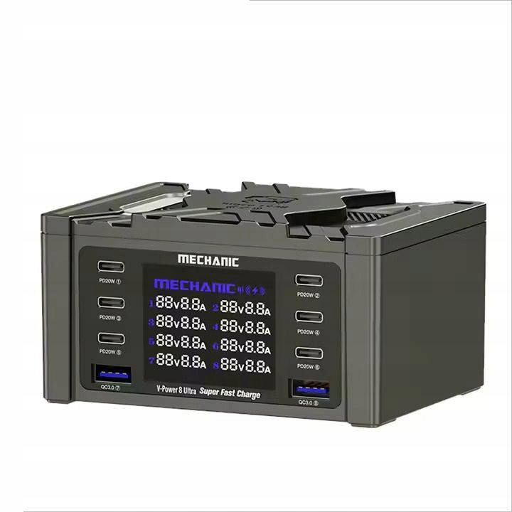 Mechanic V-Power 8 Dc Servisní napájecí zdroj Nabíječka 115 W