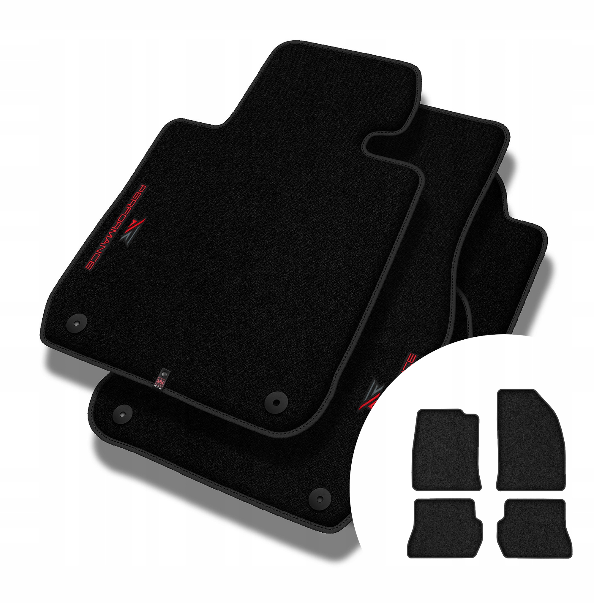 Velúrové koberčeky Performance Premium pre Ford Fiesta V 2002-2005