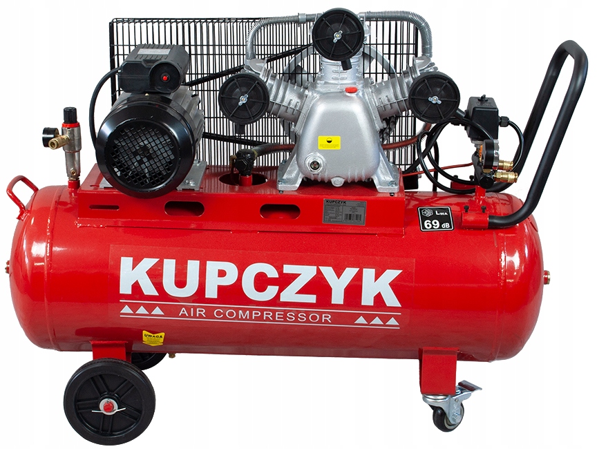 Kompresor Tłokowy Sprężarka Kupczyk 100 litrów KKT 500/100 Wydajność 500l/m EAN (GTIN) 5907737372064