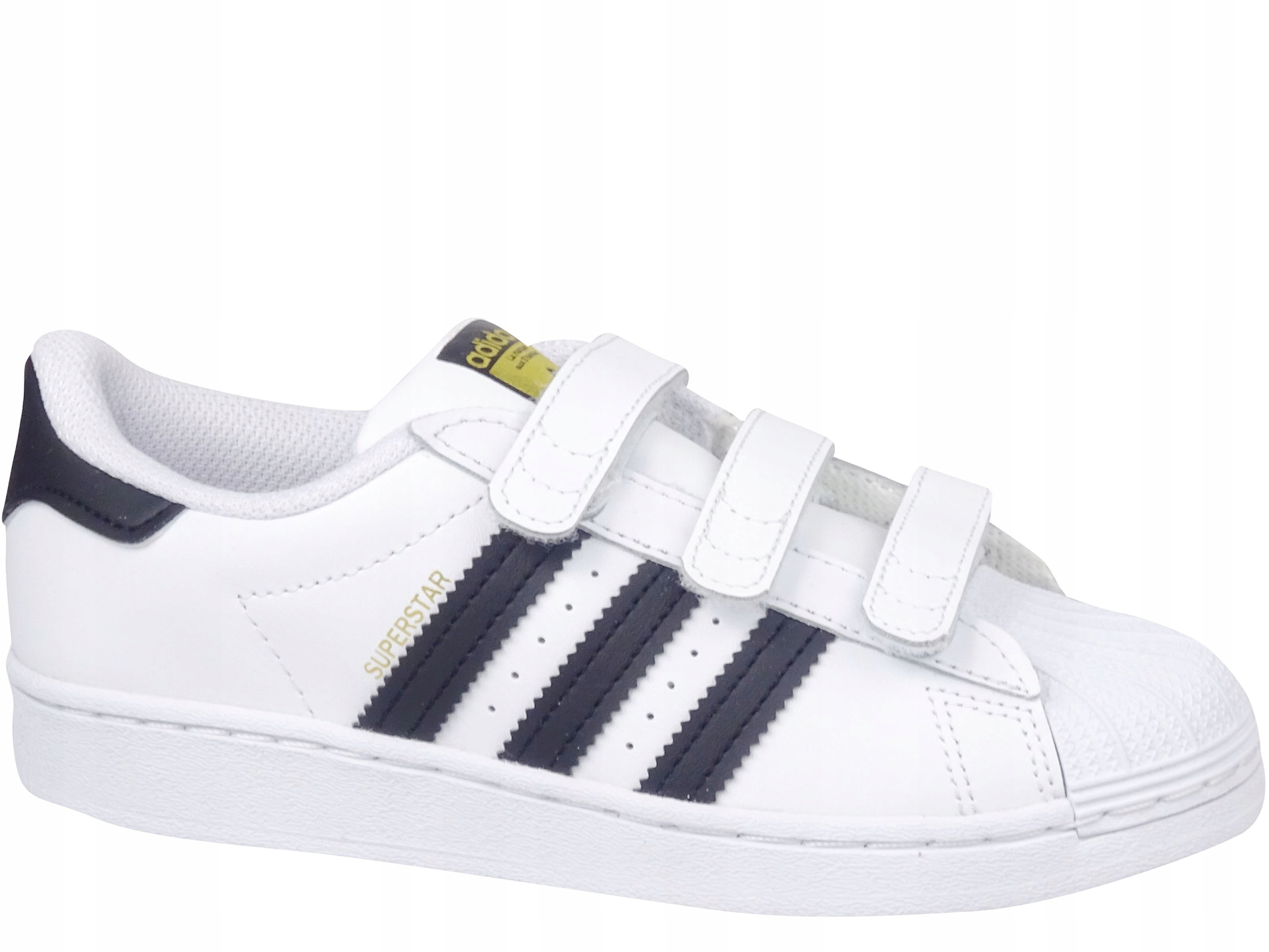 ADIDAS SUPERSTAR CF EF4838 BUTY DZIECIĘCE BIAŁE NA RZEPY ORIGINALS SNEAKERS Marka adidas