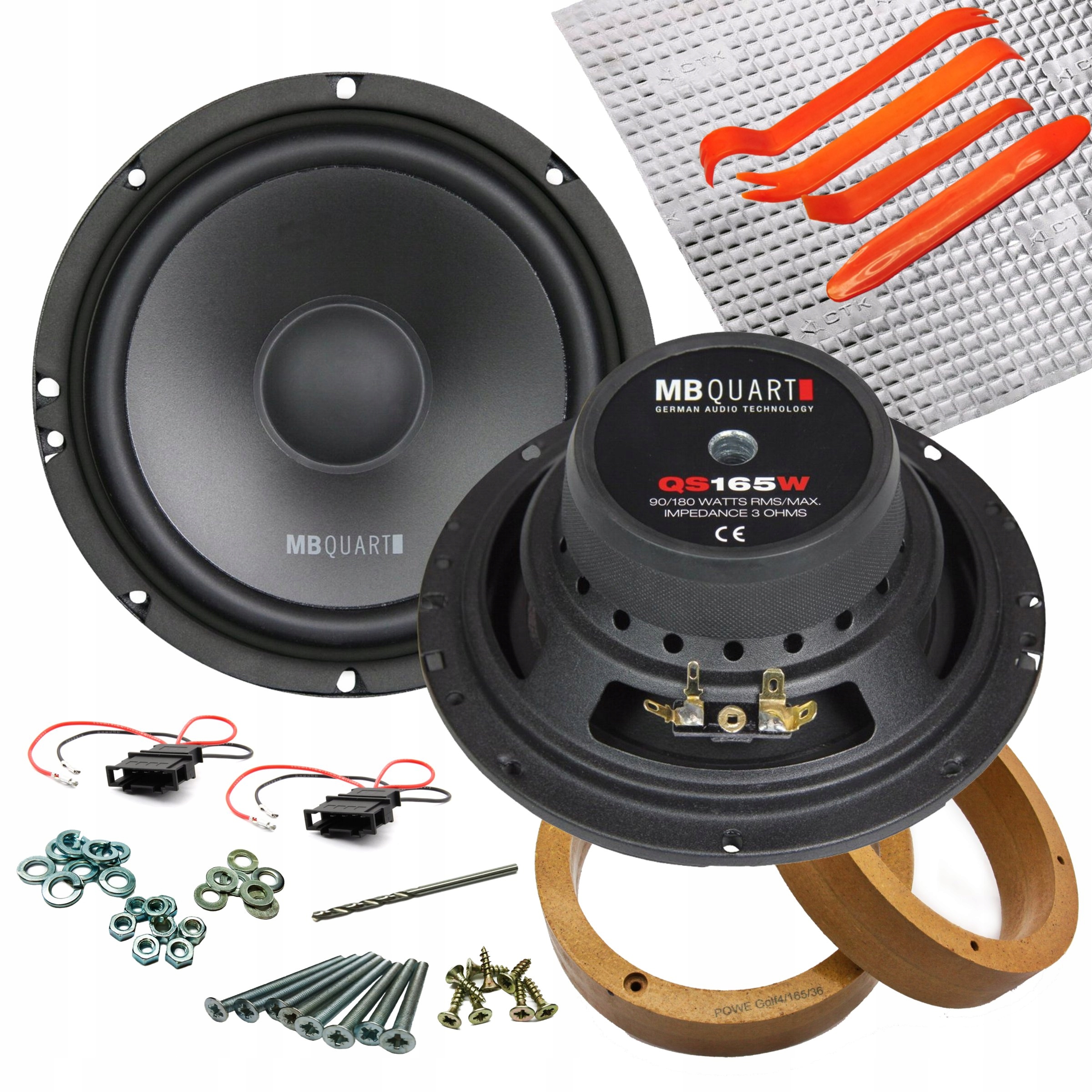 

Głośniki Vw Golf 4 Mb Quart QS165W 3 Ohm
