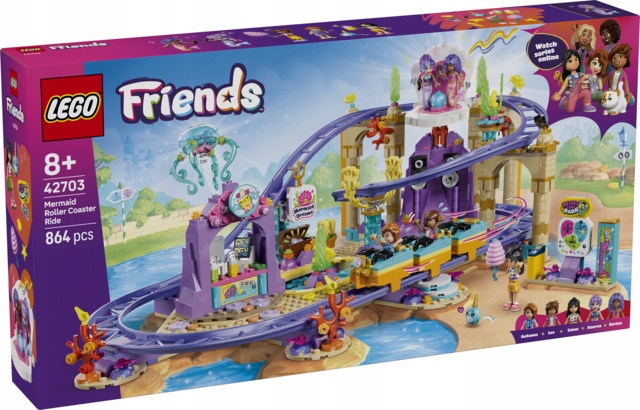 Lego Friends Mořská Horská Dráha 42703