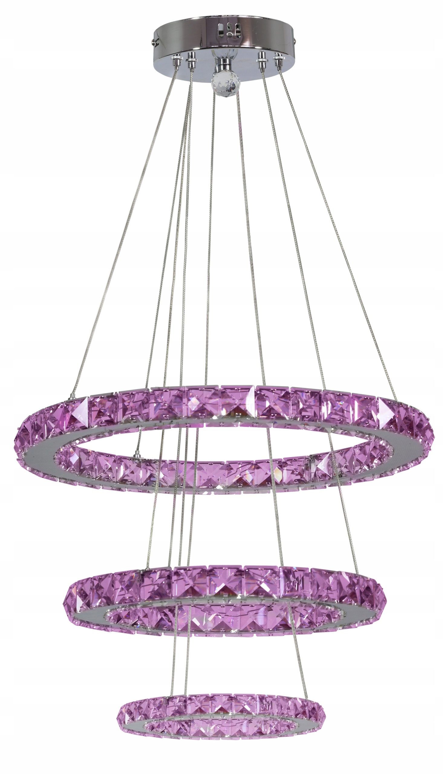 Závesné Led svietidlo Rgb ružové Lords Candellux