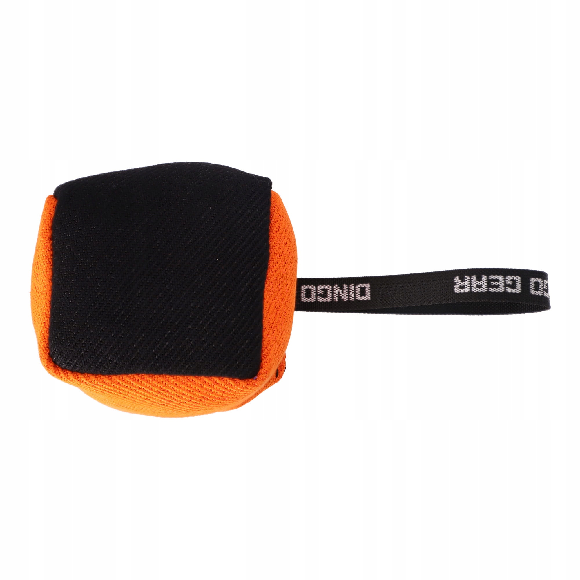 Levně Dingo Gear Přetahovadlo 'kostka' S Rukojetí Oranžová 10X10 CM