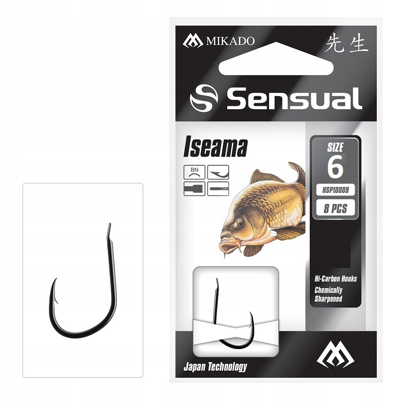 Mikado Przypony wiązane Sensual Iseama nr 6 0.20mm 70cm Leszcz
