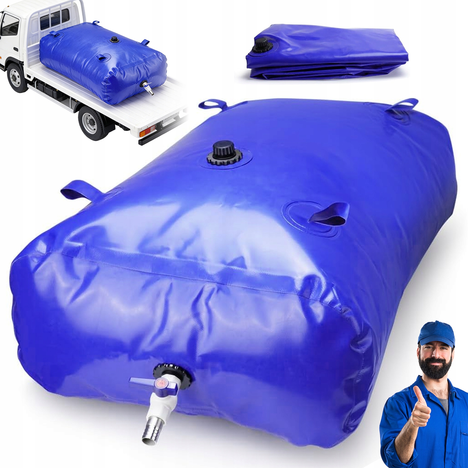 Nádrž Na Vodu, Nádoba Na Vodu 350 L Pro Skladování Vody 92 Gal