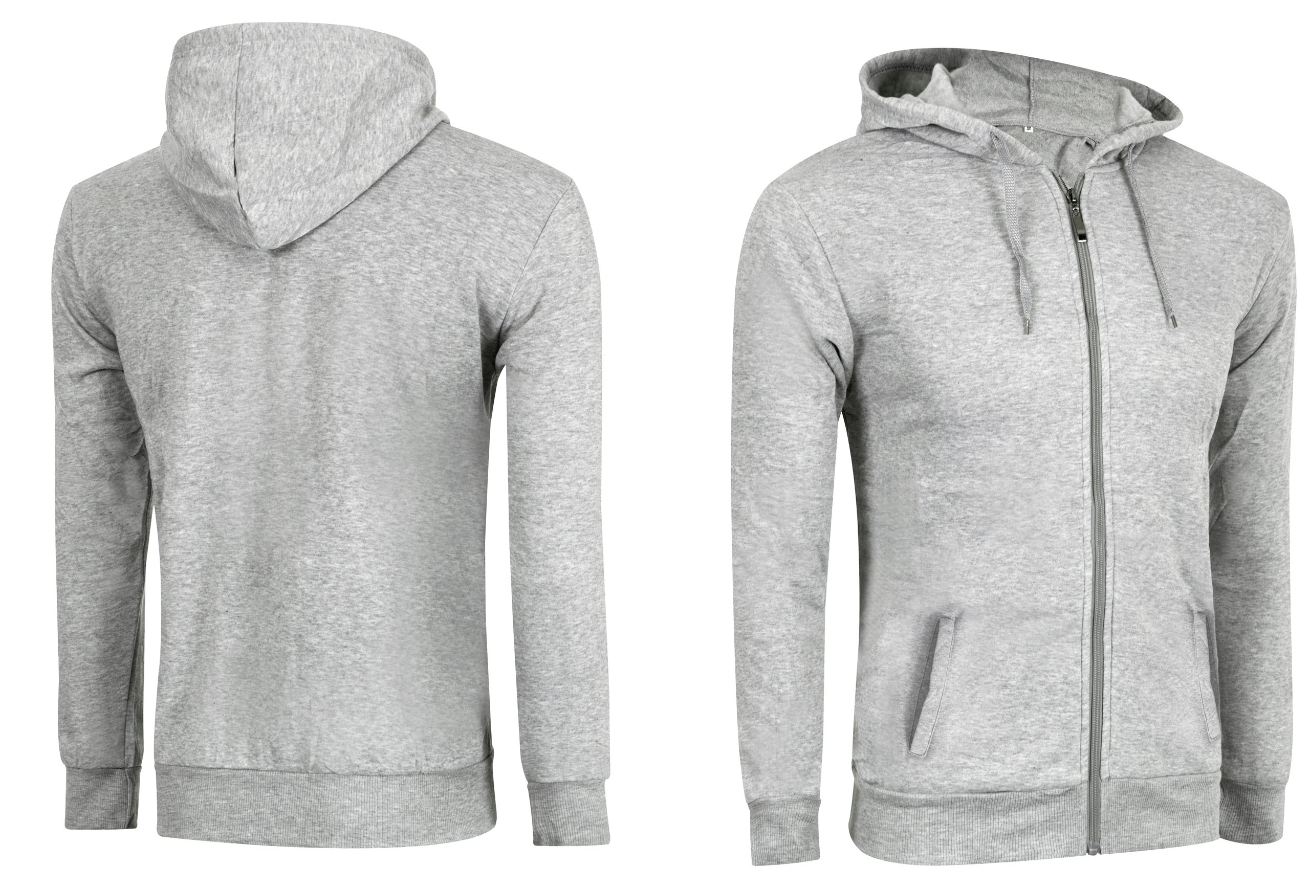 

Bluza Męska Rozsuwana z Kapturem 244 r 4XL melanż