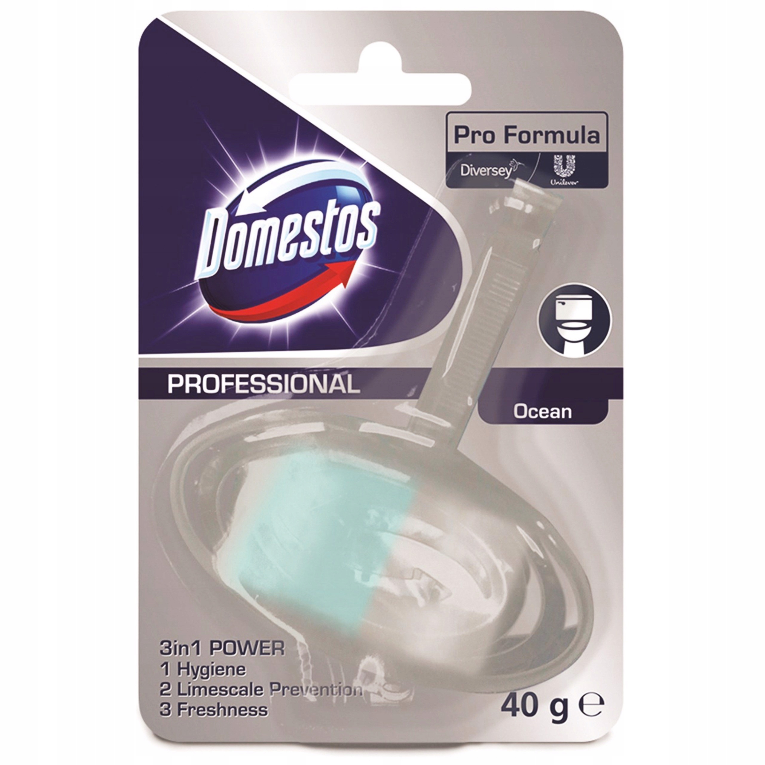 

Domestos Kostka toaletowa koszyczek ocean 40g