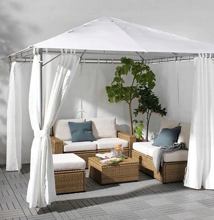 DACH Poszycie altany pawilonu JSK IKEA 3x3 ORG Typ inny