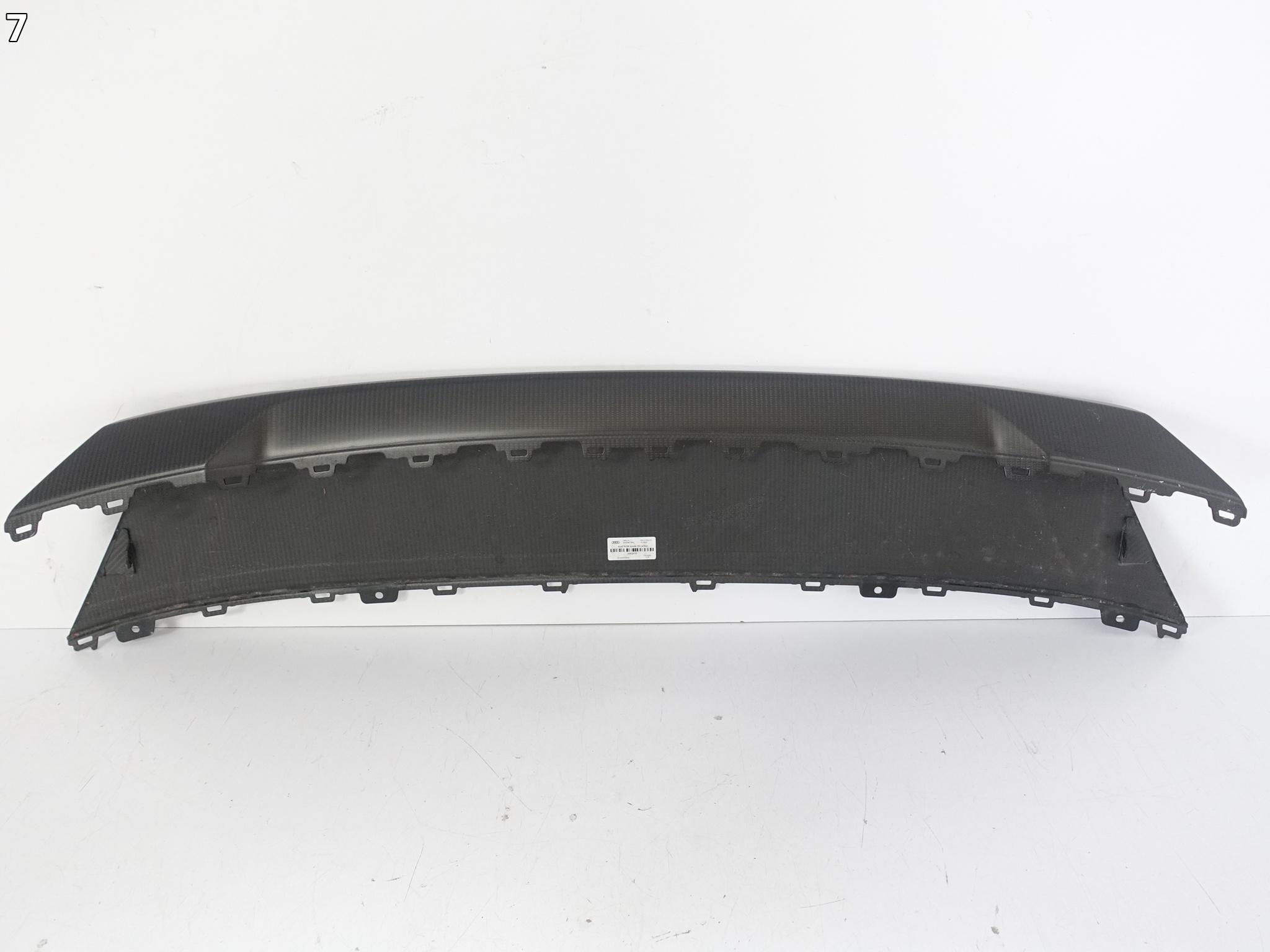 AUDI RSQ8 RS Q8 PERFORMANCE 4M8 LIFT SPOILER CARBON MATT W bumper front