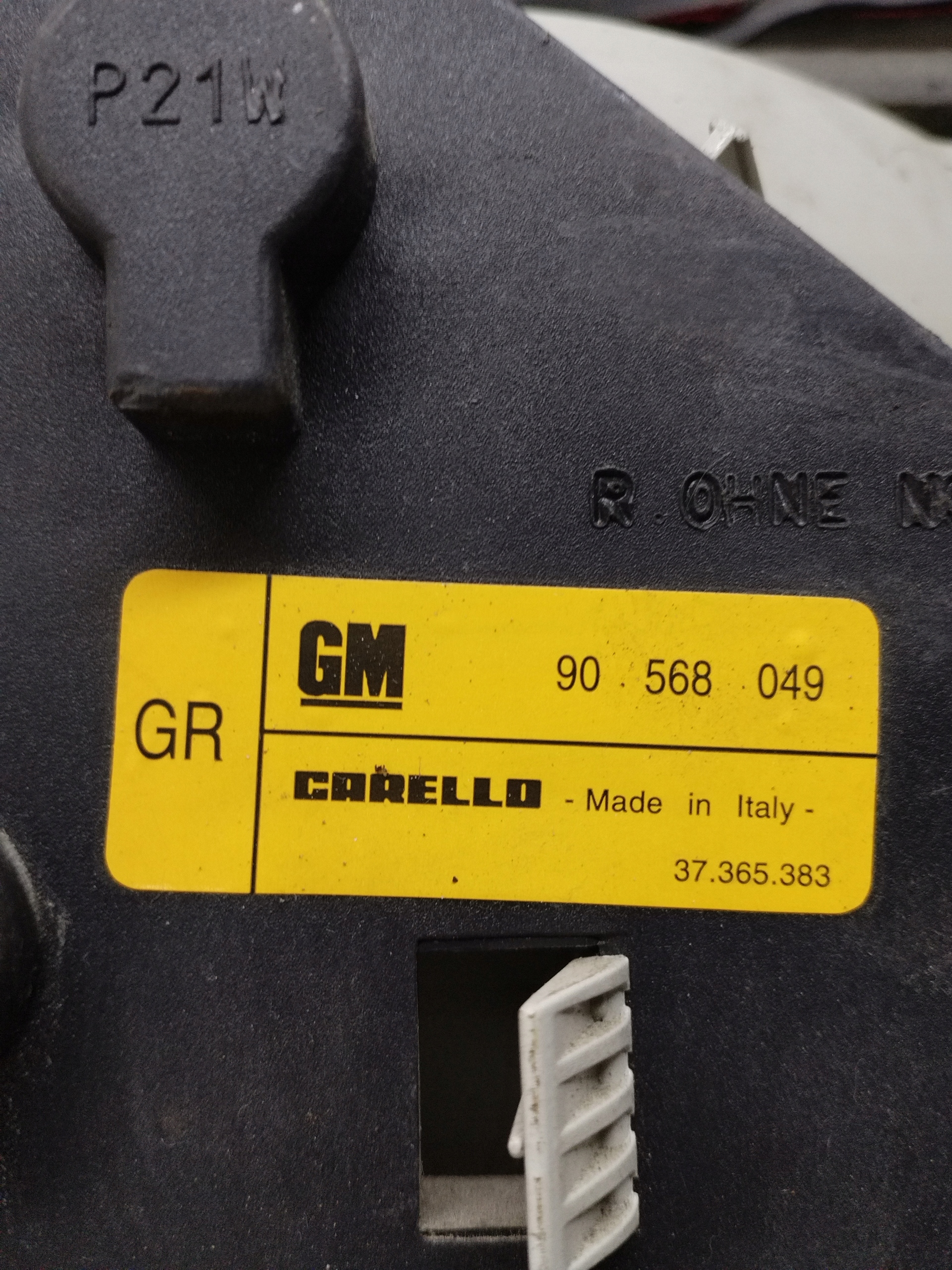 light rear right Opel Vectra B 90568049