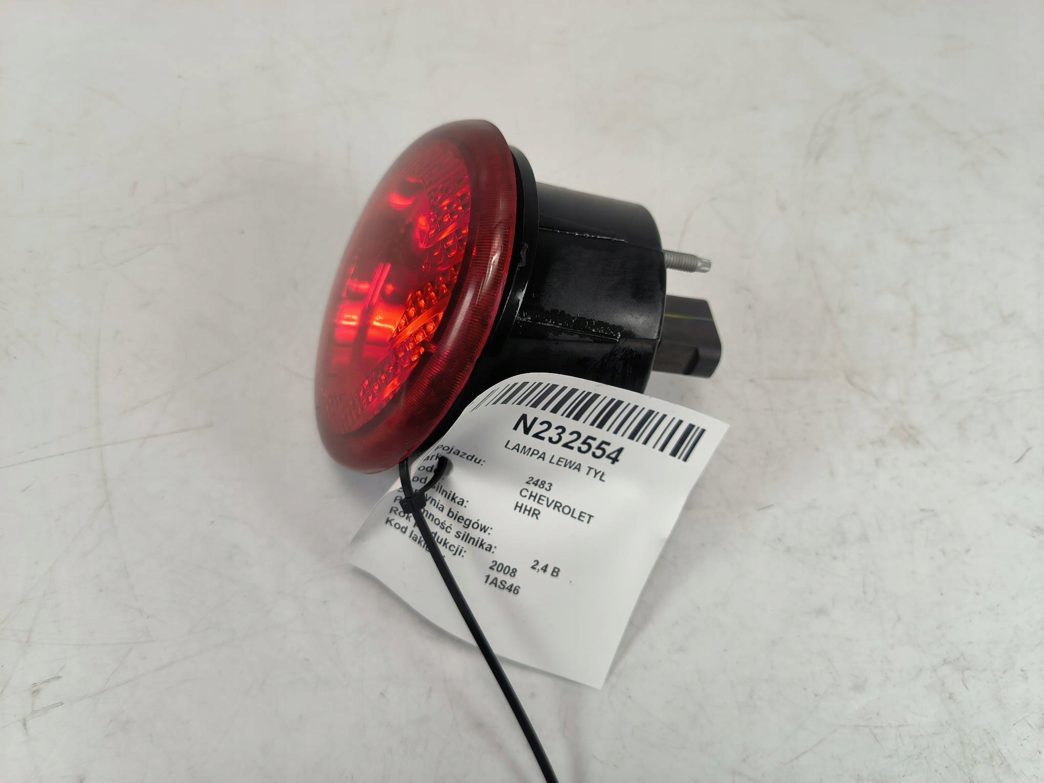 фонарь левый 25823016 Chevrolet HHR