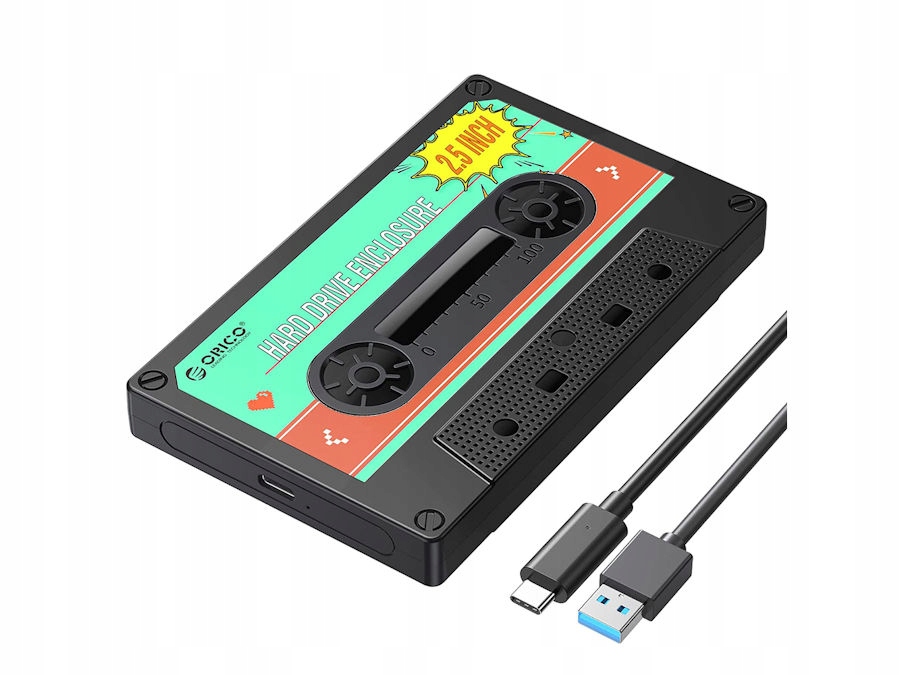 Obudowa 2,5" Sata Usb C 3.1 Orico kaseta 2580C3-V1-BK-EP