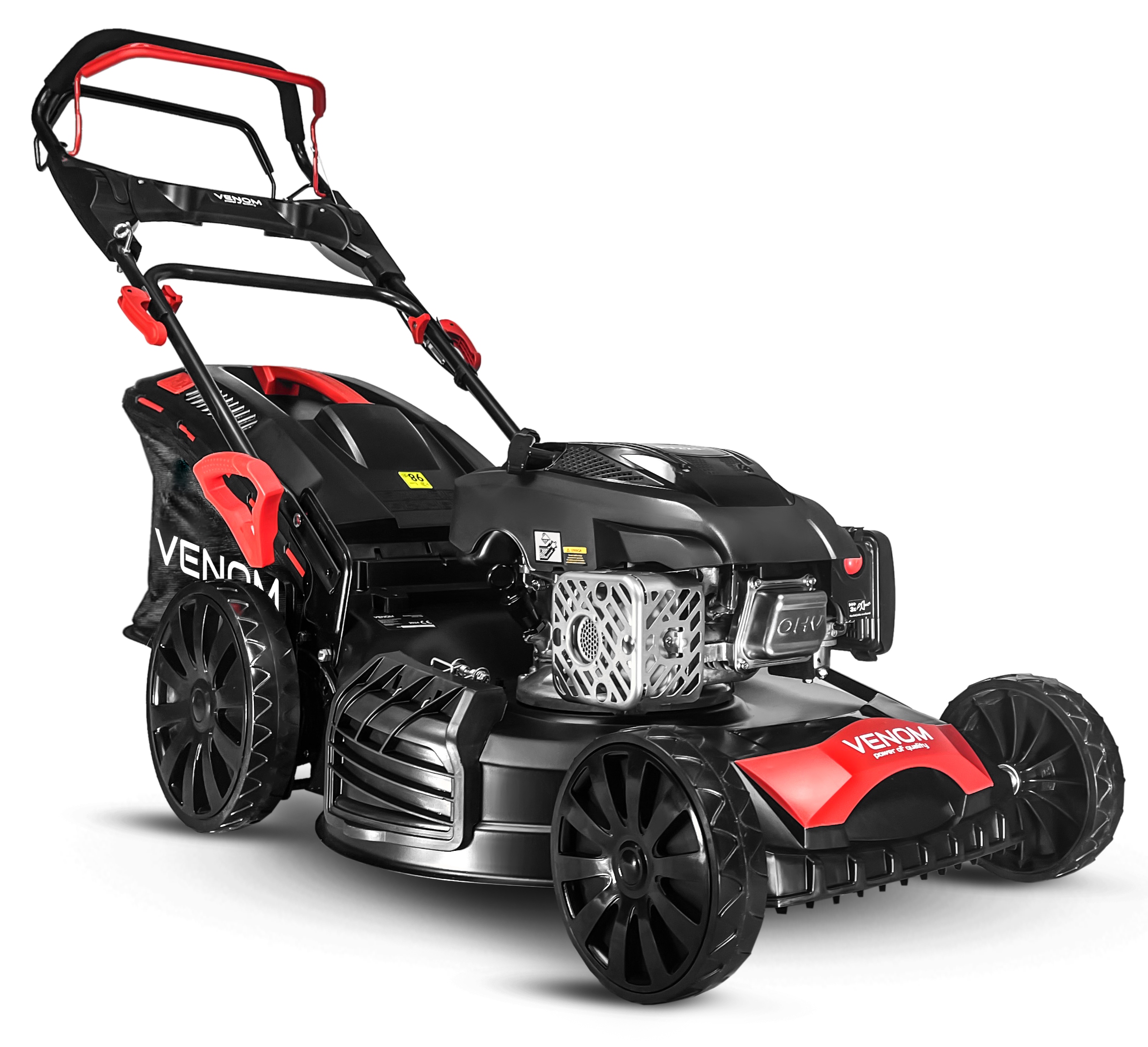 KOSIARKA SPALINOWA BESTIA DO WYSOKIEJ TRAWY NAPĘD TURBO RATO 224 CM³ 9W1 Kod producenta KOSIARKA SPALINOWA VENOM RATO LMS56-224 II