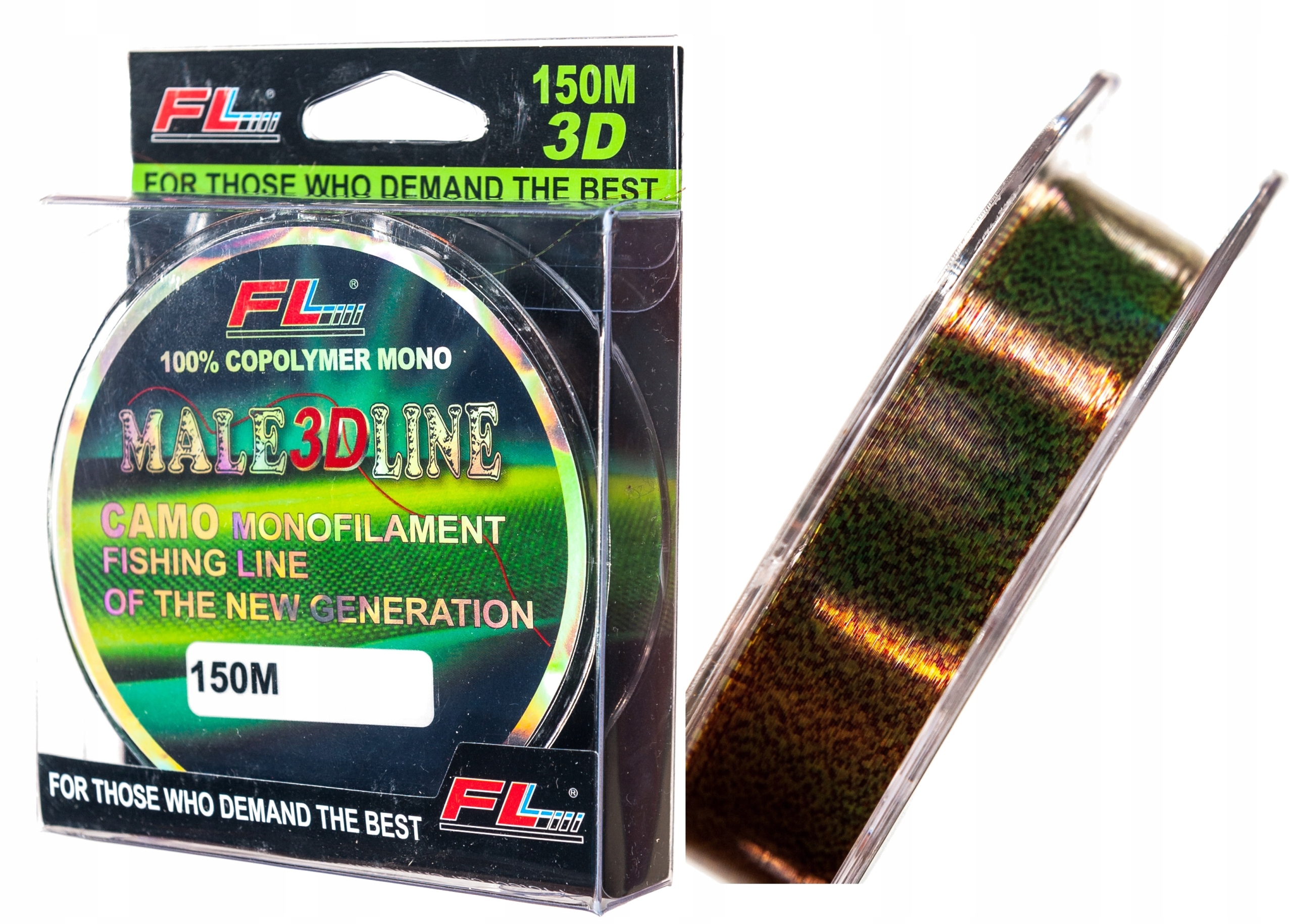 Żyłka Fl New Genration 3D 150m/0,16mm Kamuflaż
