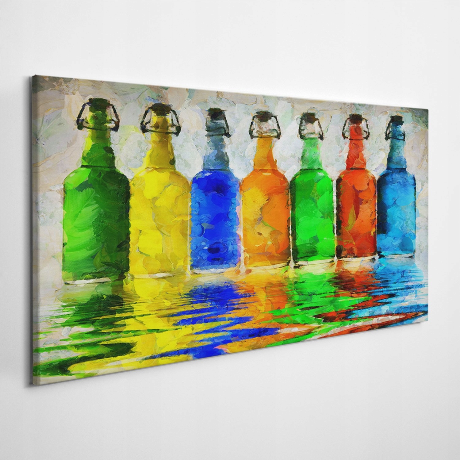 

Foto-obraz z zdjęciem Art Sztuka Butelki 100x50 cm