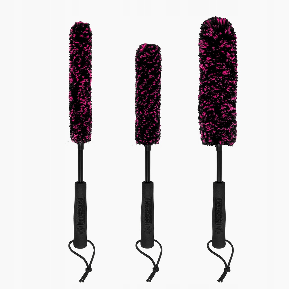 Muc-Off Detailing Brush Set – sada kefiek z mikrovlákna