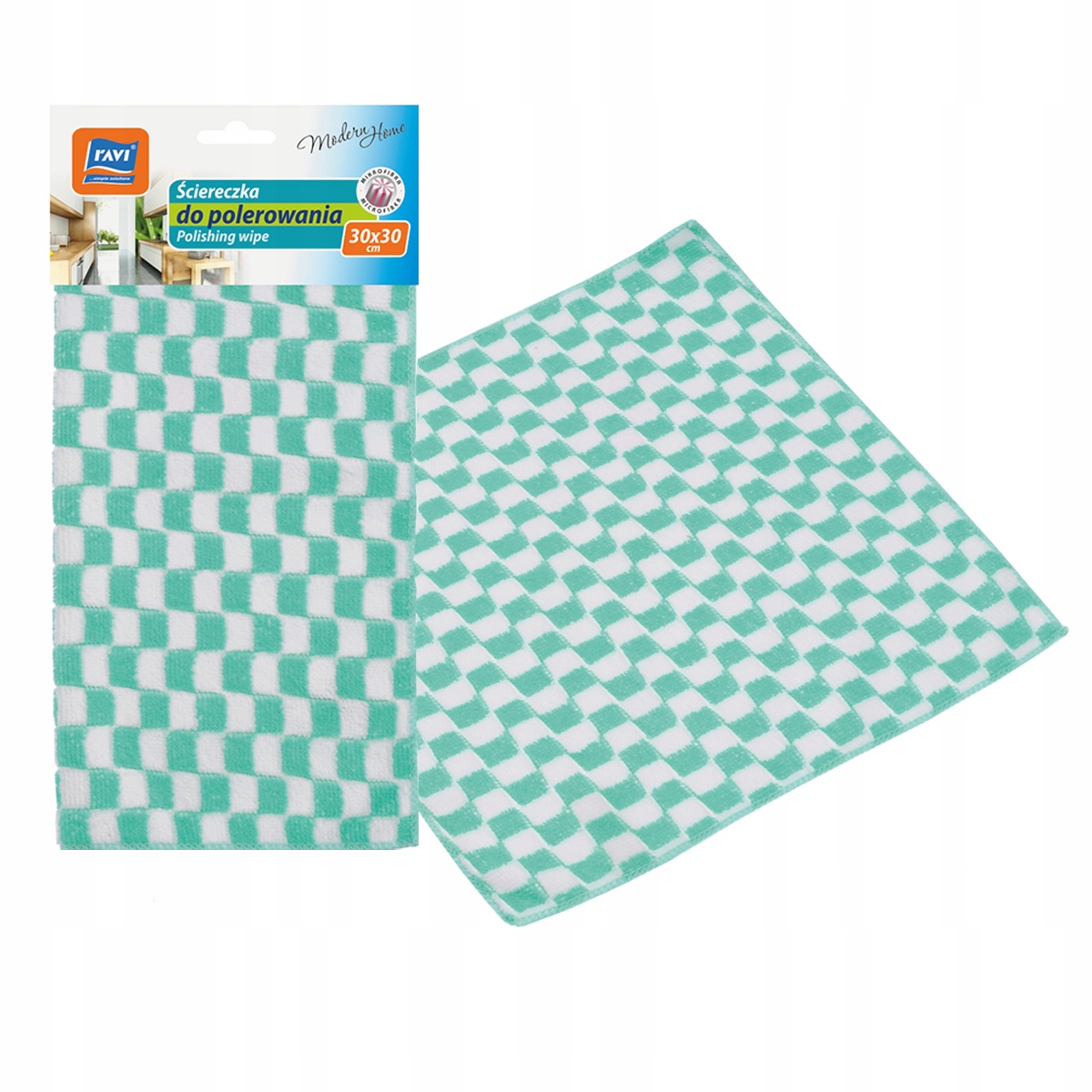 

Ściereczka z mikrofibry do polerowania 30x30 Ravi