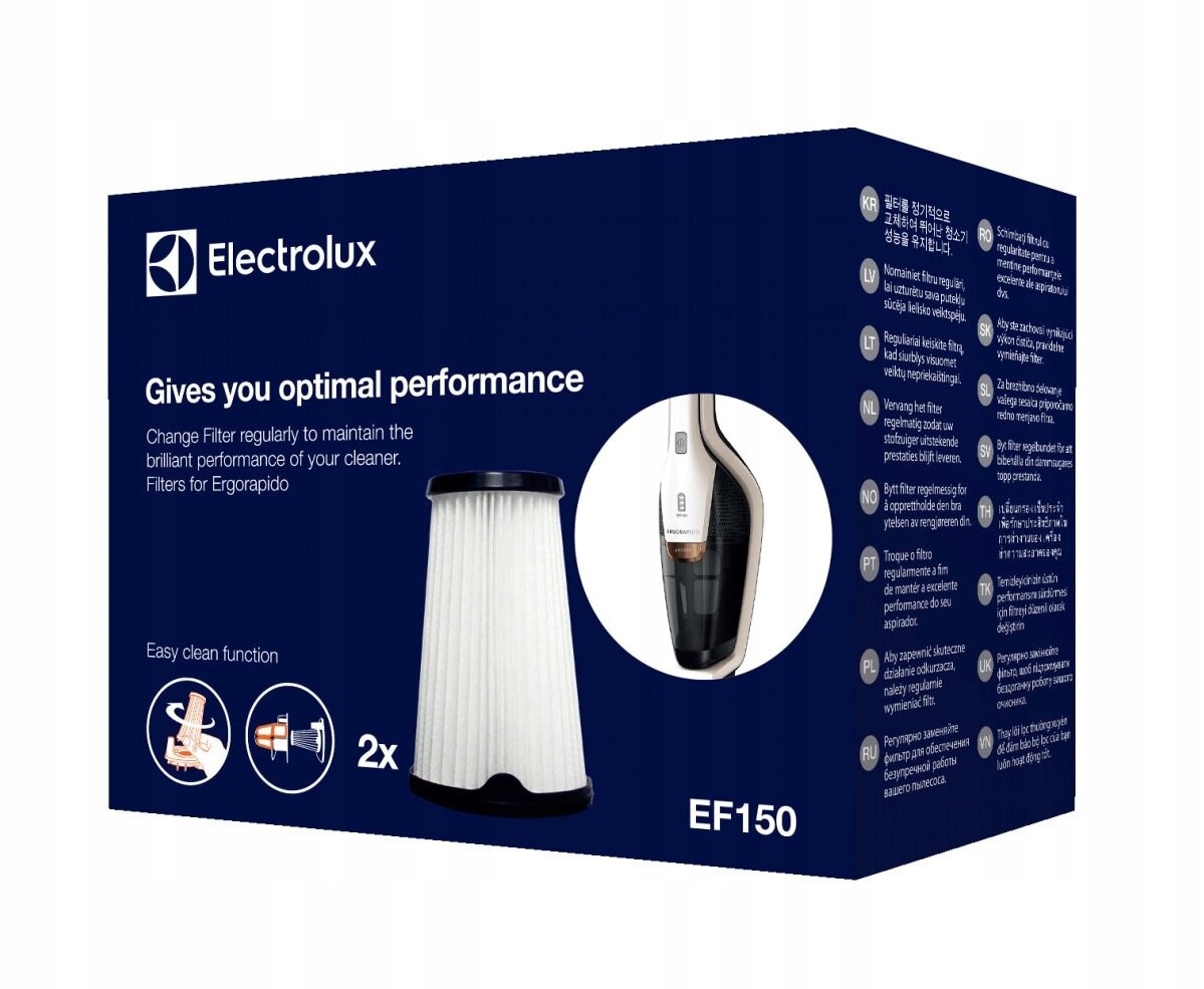 2x Filtr Electrolux do Odkurzacza Electrolux Kod producenta 900168374