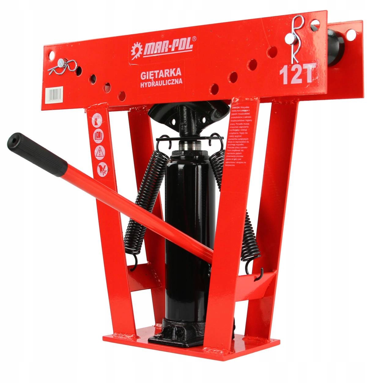 Giętarka do Rur 12 TON 5 PROFILI ZESTAW kamieni Model M55670