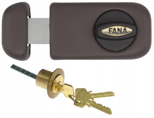 Povrchový Zámek S Úchytem Zsw Bronz Fana 60 mm