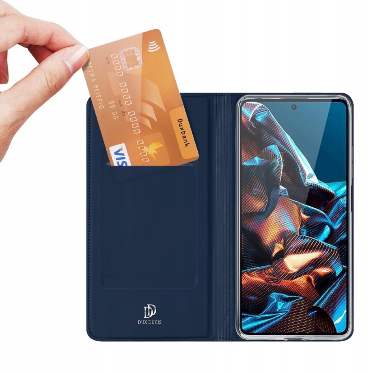 

Etui do Poco X5 Pro 5G, Duxducis case z klapką