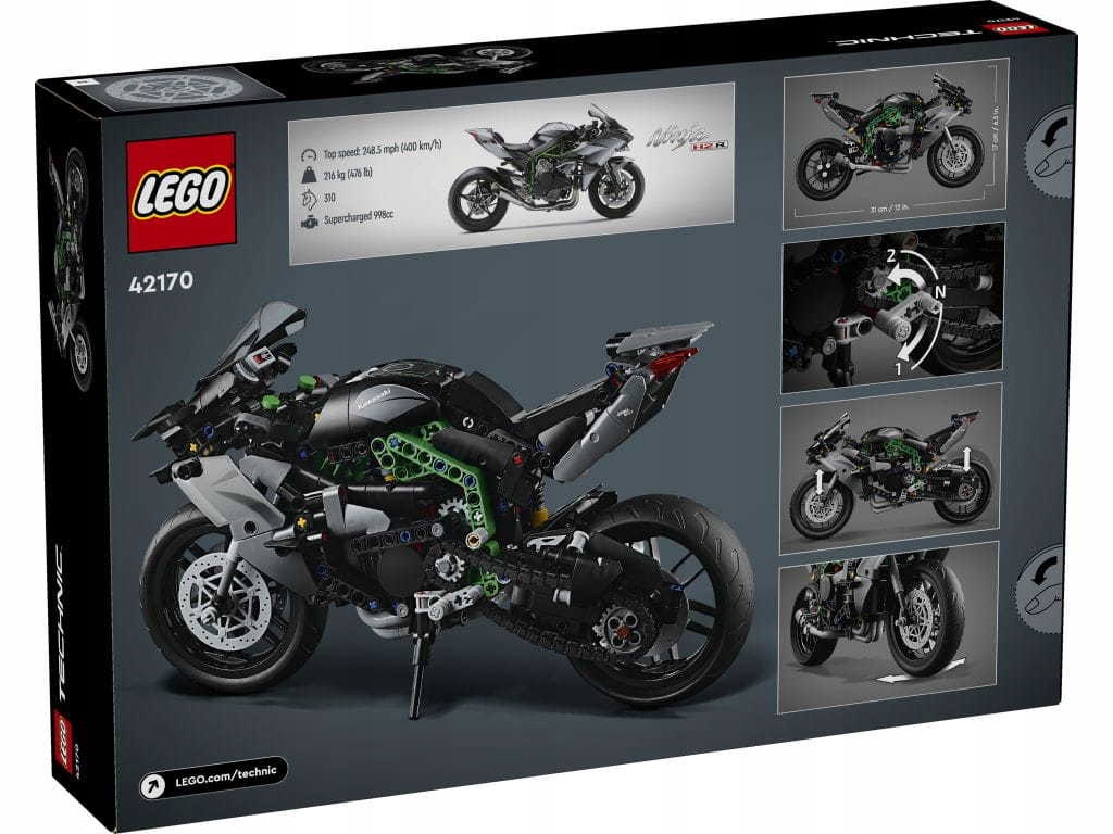 LEGO 42170 Technic Kawasaki Ninja H2R Marka LEGO