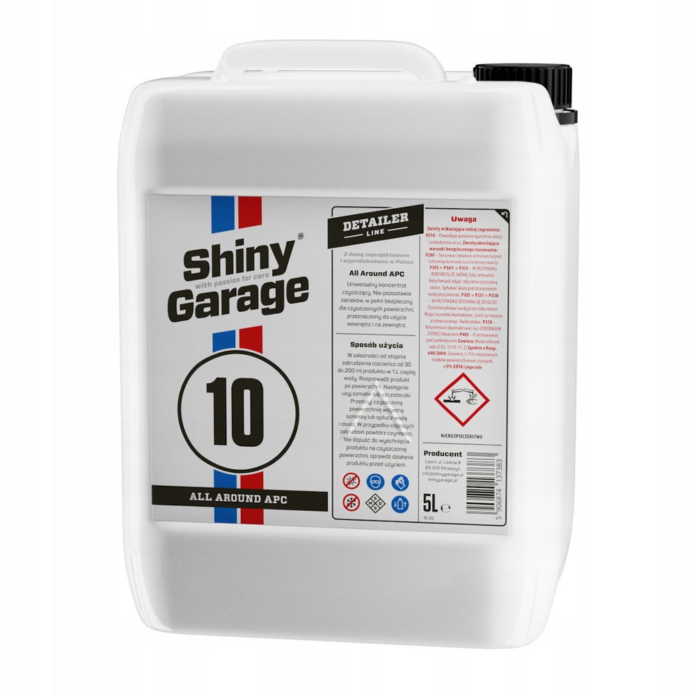 SHINY GARAGE ALL AROUND APC 5L ПОТУЖНИЙ КОНЦЕНТРАТ