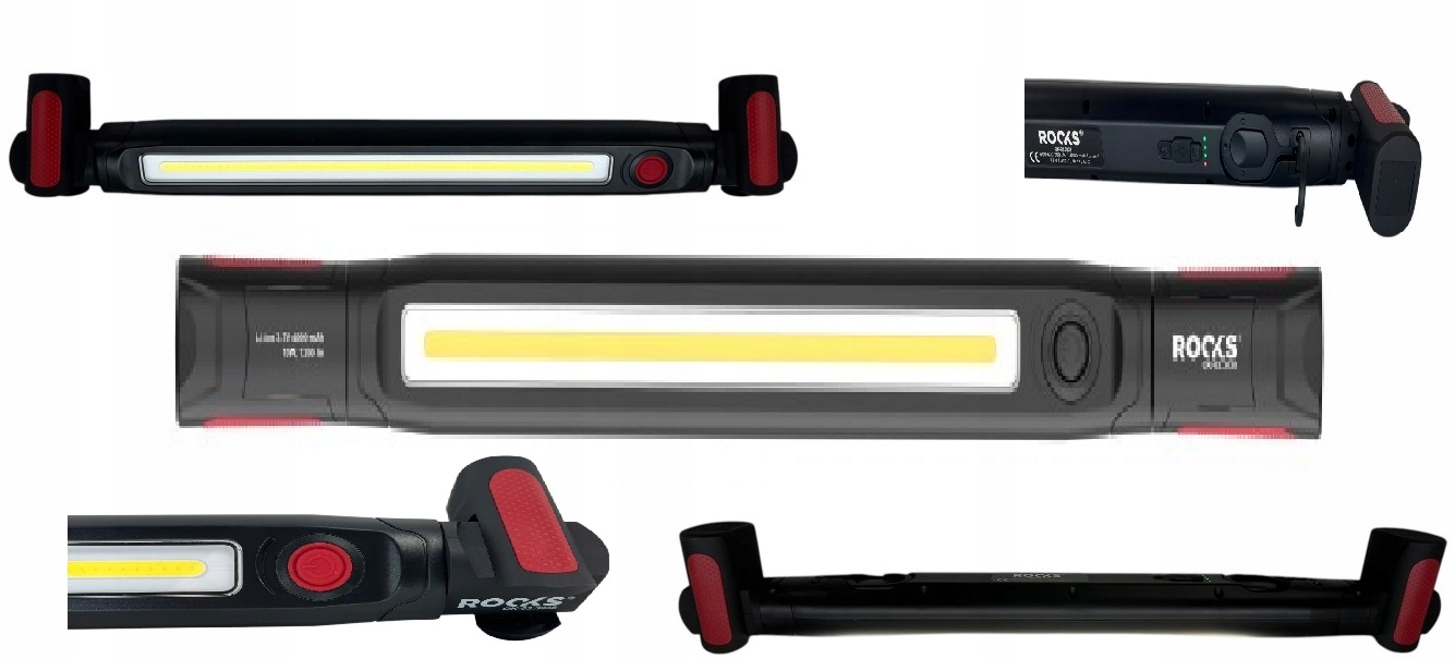 Dielenská Lampa Pod Masku 1200 Lum, Li-ion 3,7V, 4000 Mah OK-03.3038