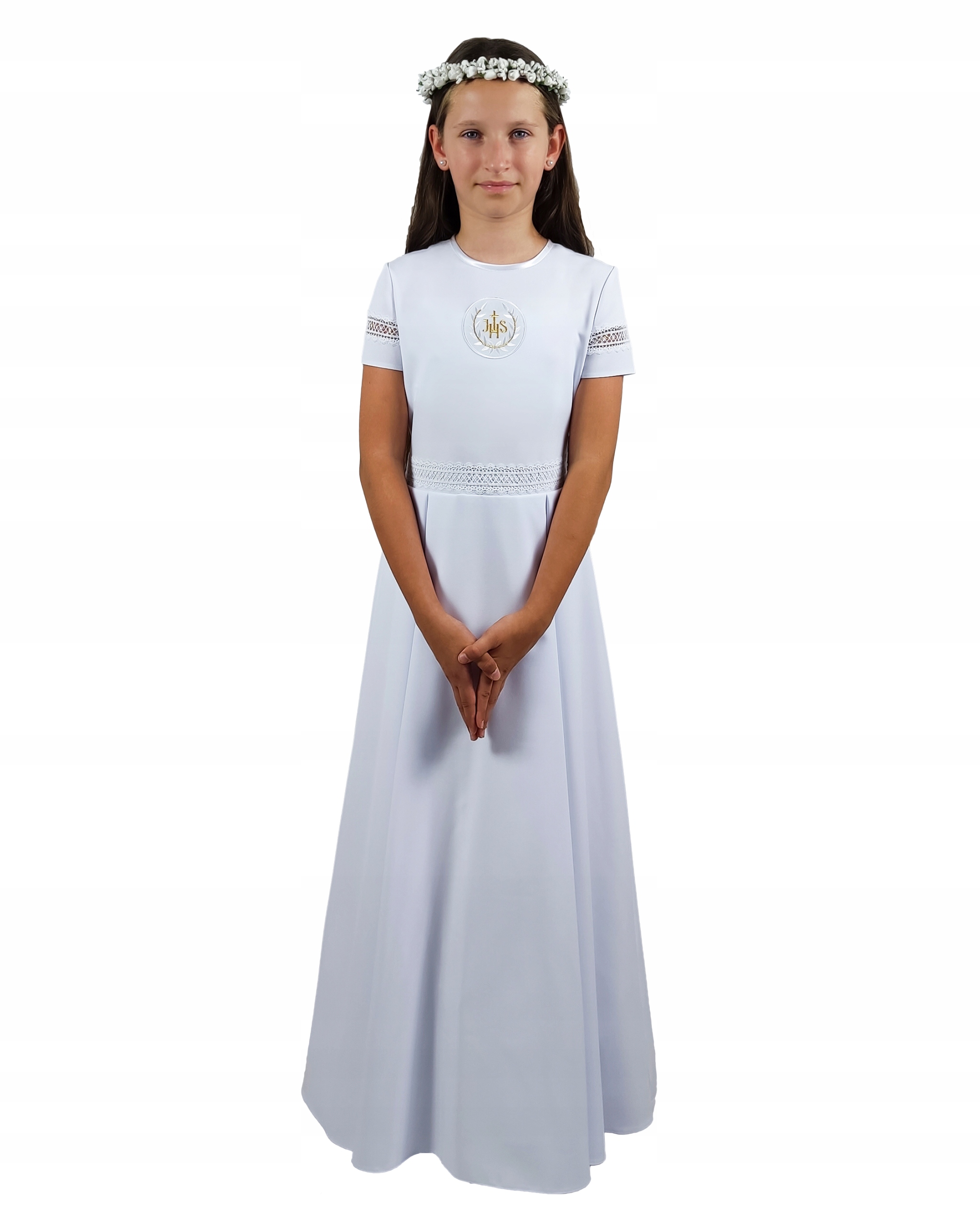Sukienko - alba komunijna dla dziewczynki - r. 128