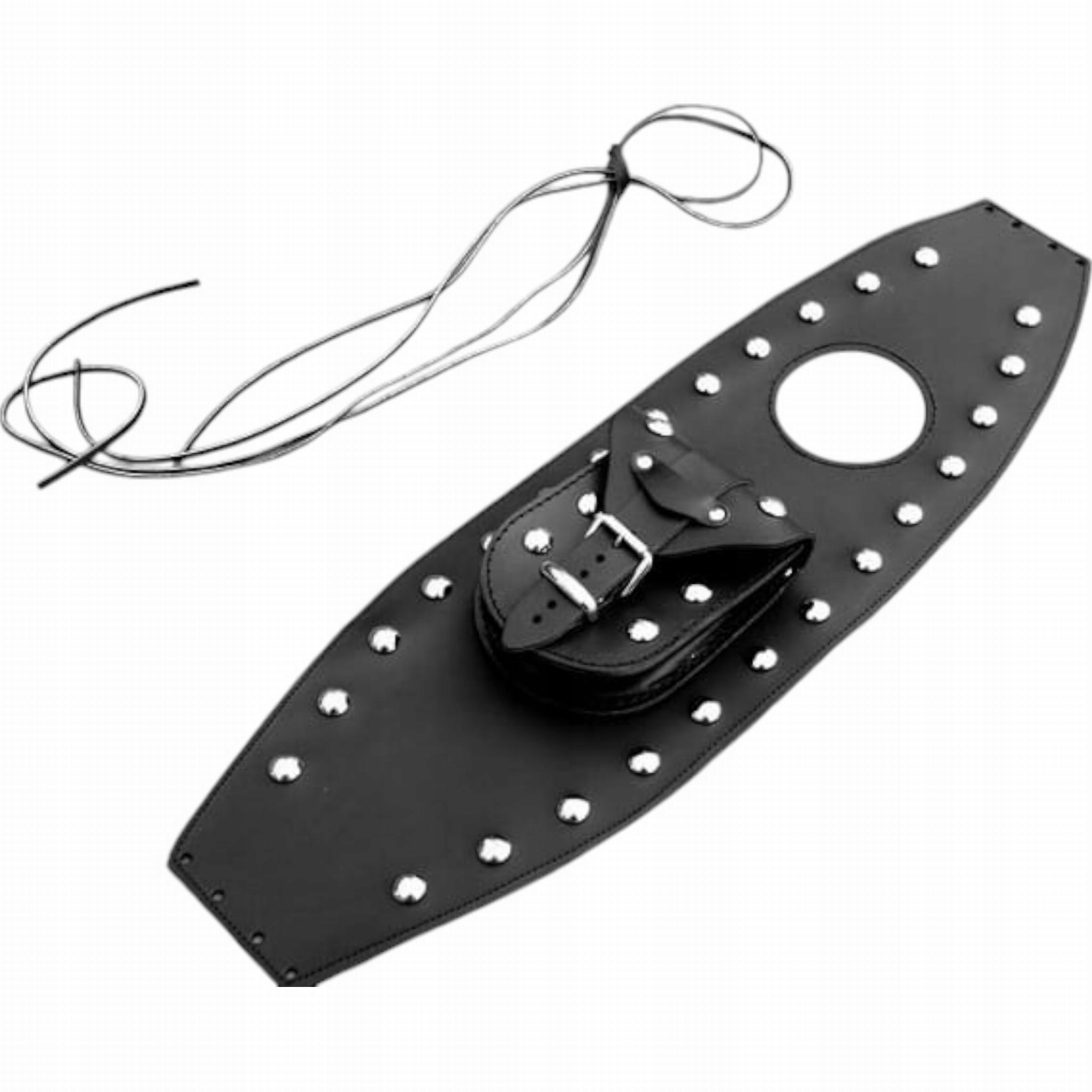 Kravata Kožený pás na nádrž Honda Shadow VT600 s cvočky