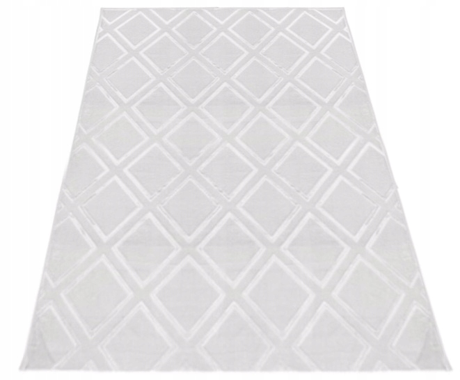 

Dywan Palace 3D romby glamour szary 120x160 rabbit