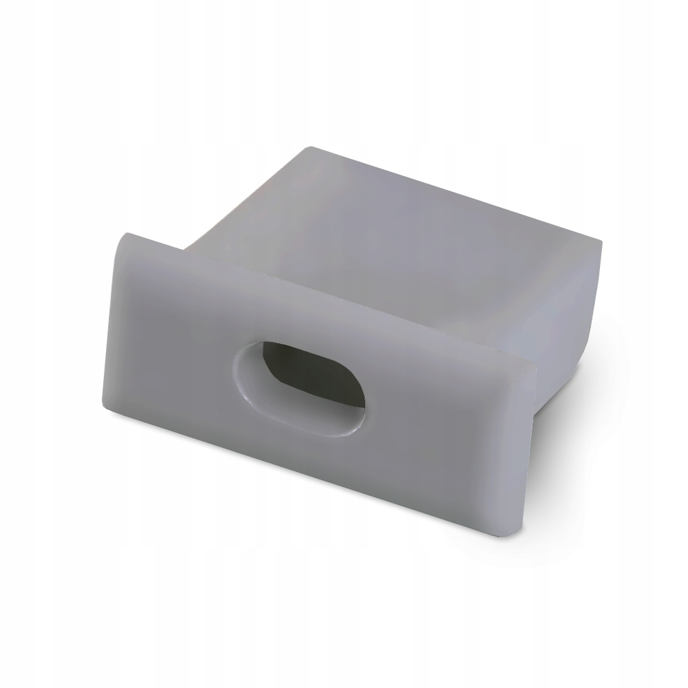 

Zaślepka Z Otworem Na Przewód Do Profilu Szara