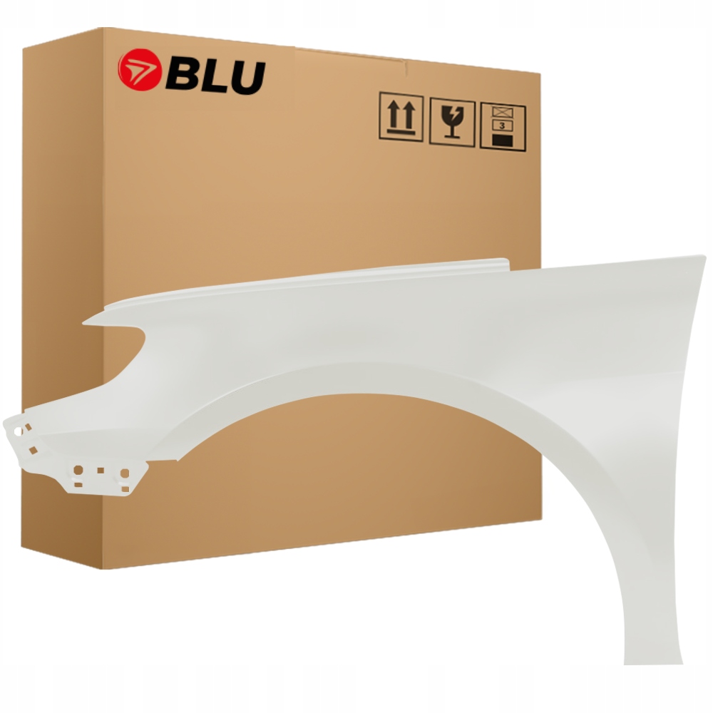 Blu Blatník Vw Passat CC lift LB9A levý bílý 12-16 přední