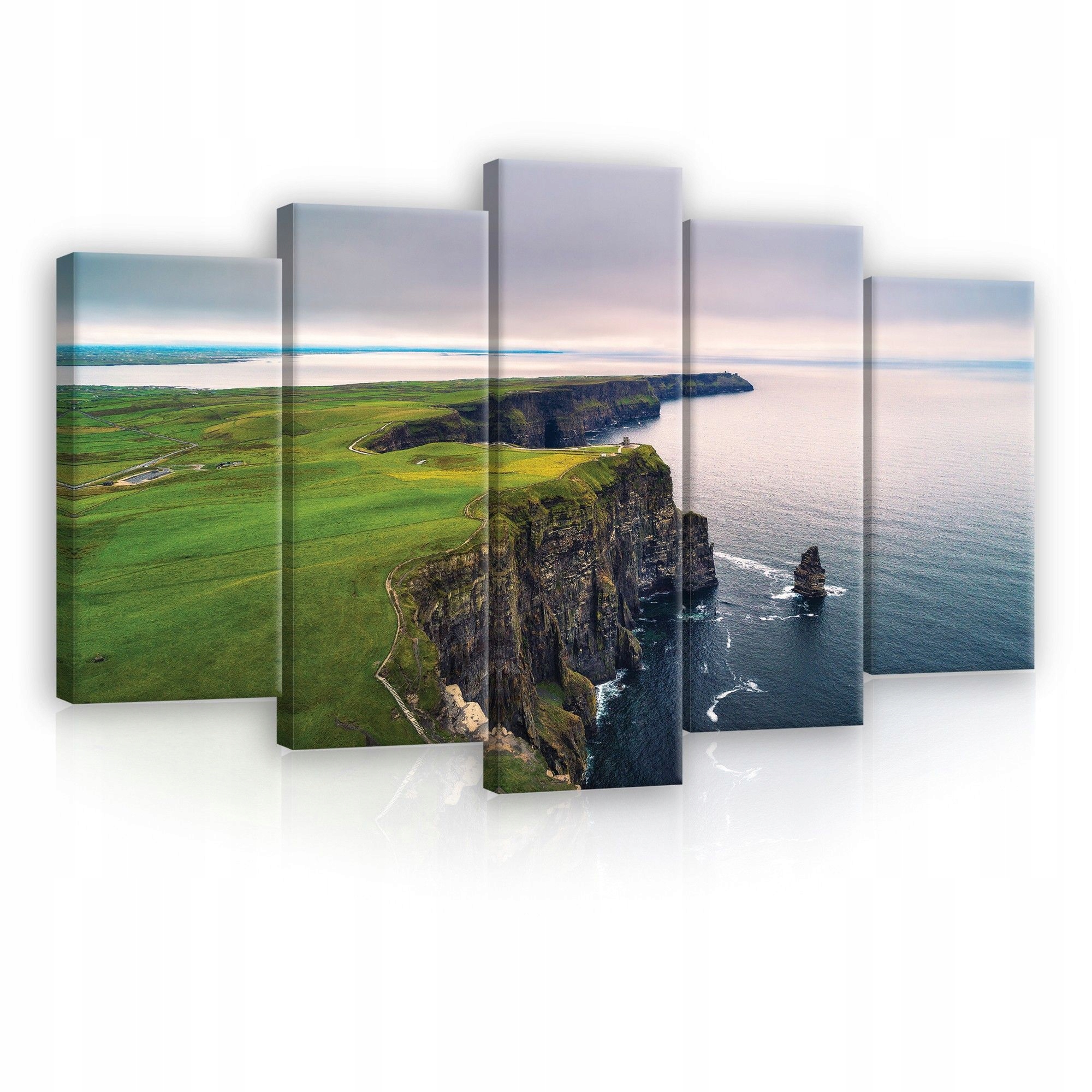 Obraz 100x60 Útesy Moheru Irsko pobřeží oceán krajina příroda