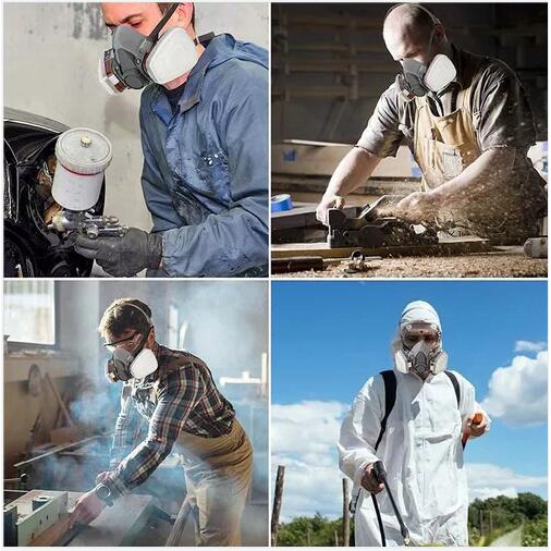 MASKA OCHRONNA PÓŁMASKA ODDECHOWA 6200 MASKA GAZOWA PÓŁMASKA TWARZOWA Waga produktu z opakowaniem jednostkowym 1 kg