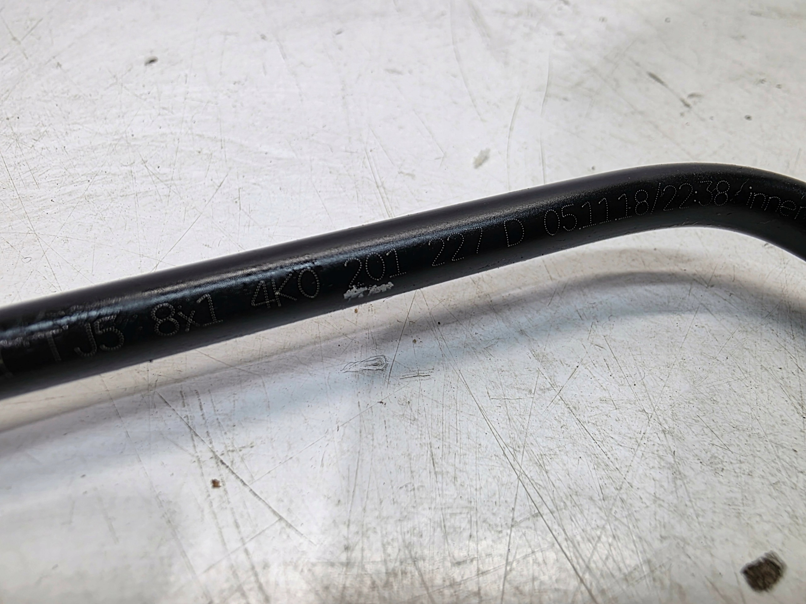 hose fuel line AUDI A6 C8 3.0 TDI 4K0201227D