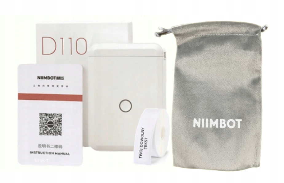 

Niimbot Drukarka Termiczna Naklejki Bezprzewodowa