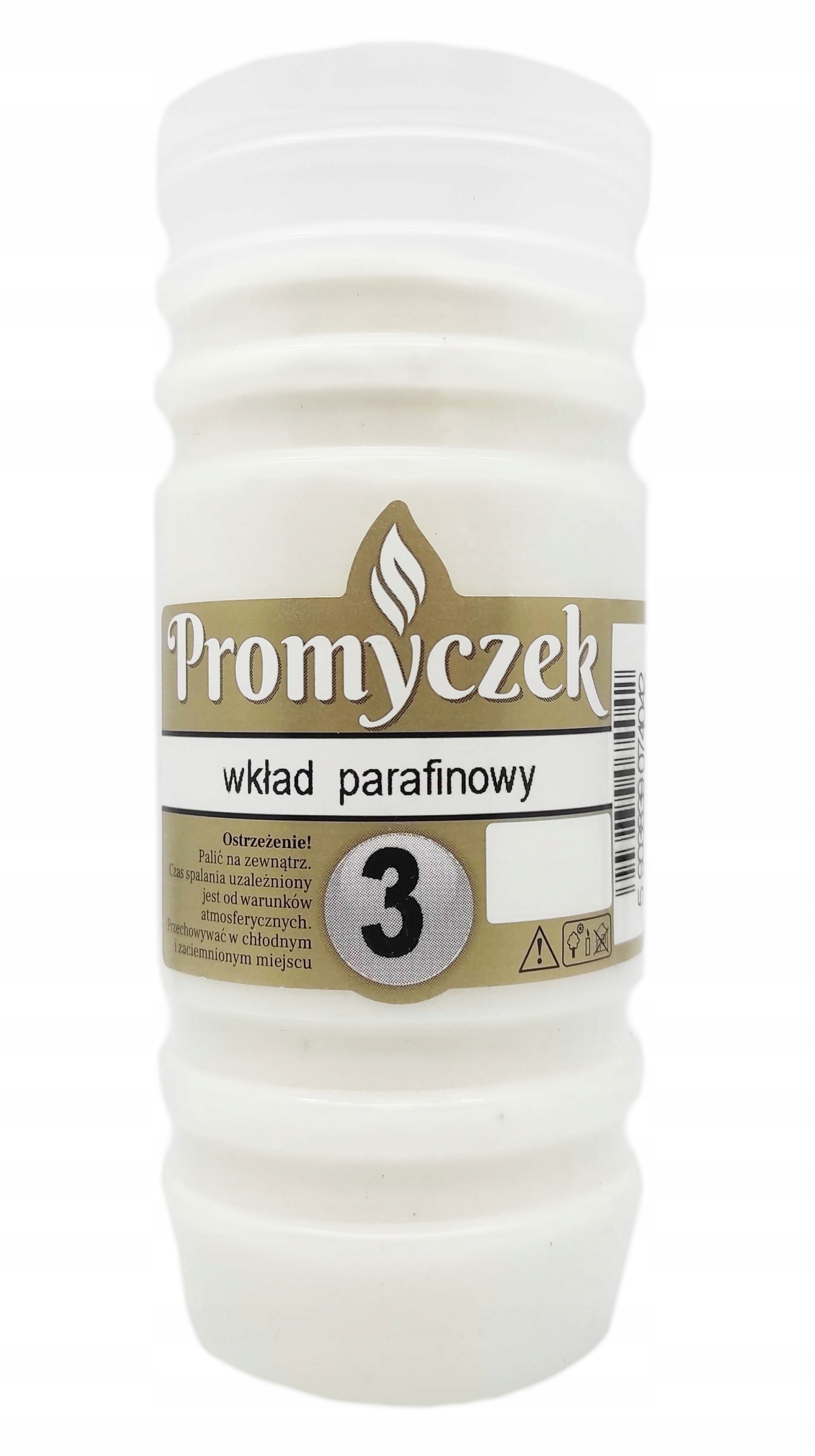 

Wkłady Do Zniczy parafinowe Promyczek 3 Dni 14CM