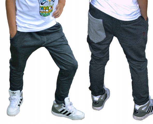 

Baggy dresowe alladynki Wery Rozmiar_152 grafit