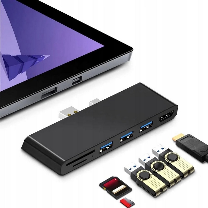 Stacja dokująca HUB Surface Pro 4/Pro 5/Pro 6