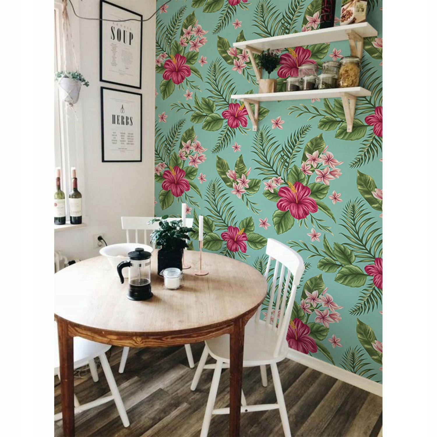 

Fototapeta na flizelinie Kolorowy hibiskus 250x104